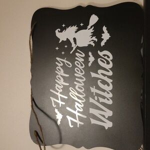 Halloween Witch Sign